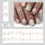 12 Sizes-24 Pcs Press On Nails W921