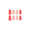 12 Sizes-24 Pcs Press On Nails JP2244