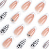 12 Sizes-24 Pcs Press On Nails JP3117