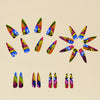12 Sizes-24 Pcs Press On Nails Y080