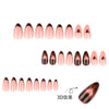 12 Sizes-24 Pcs Press On Nails JP4167