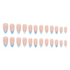12 Sizes-24 Pcs Press On Nails W1108