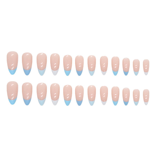 12 Sizes-24 Pcs Press On Nails W1108