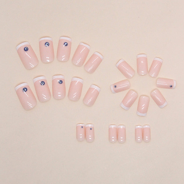 12 Sizes-24 Pcs Press On Nails W1152
