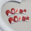 12 Sizes-24 Pcs Press On Nails R839