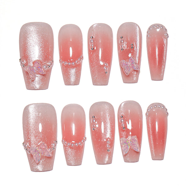 12 Sizes-24 Pcs Press On Nails nail-accessory