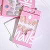 12 Sizes-24 Pcs Press On Nails JL0681