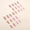 12 Sizes-24 Pcs Press On Nails Z549