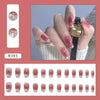 12 Sizes-24 Pcs Press On Nails R361