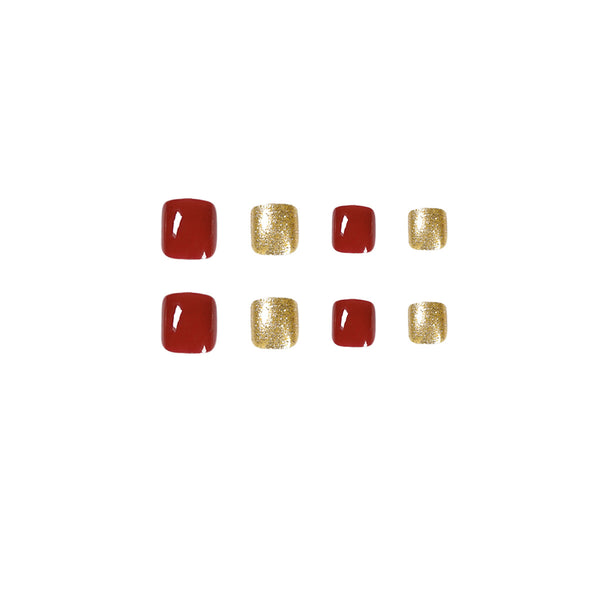 12 Sizes-24 Pcs Press On Nails JP1185