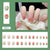 12 Sizes-24 Pcs Press On Nails R521