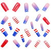 12 Sizes-24 Pcs Press On Nails Y548