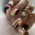 12 Sizes-24 Pcs Press On Nails Y057