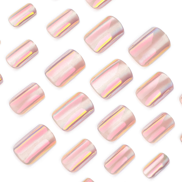 12 Sizes-24 Pcs Press On Nails DIY47