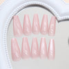 12 Sizes-24 Pcs Press On Nails MY105