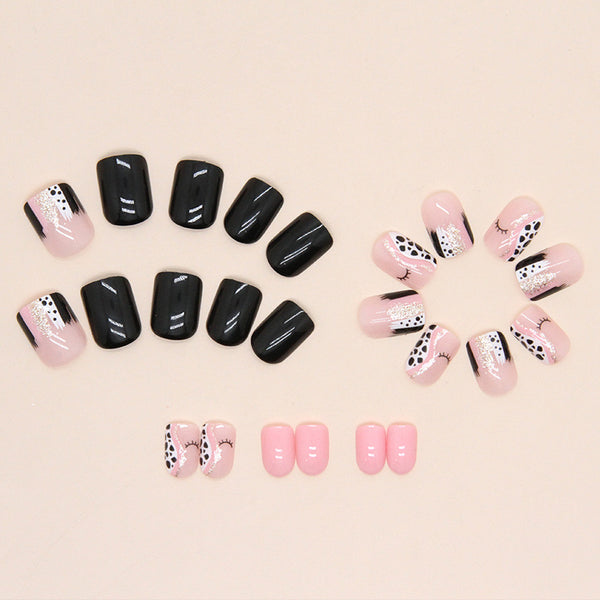 12 Sizes-24 Pcs Press On Nails W532