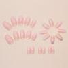 12 Sizes-24 Pcs Press On Nails W1823