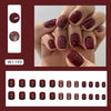 Short Square Press on Nails - W1199