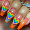 12 Sizes-24 Pcs Press On Nails Y1568