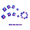 12 Sizes-24 Pcs Press On Nails Y1972