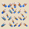 12 Sizes-24 Pcs Press On Nails Y1875