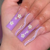 12 Sizes-24 Pcs Press On Nails JP1471