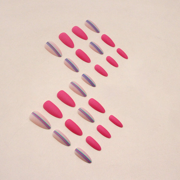 12 Sizes-24 Pcs Press On Nails W695
