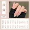 12 Sizes-24 Pcs Press On Nails Z321