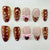 12 Sizes-24 Pcs Press On Nails JP4002