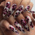 12 Sizes-24 Pcs Press On Nails JP4111