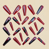 12 Sizes-24 Pcs Press On Nails Y907
