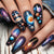 12 Sizes-24 Pcs Press On Nails Y987