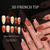 12 Sizes-24 Pcs Press On Nails C1348