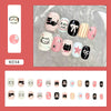 12 Sizes-24 Pcs Press On Nails K034