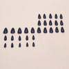 12 Sizes-24 Pcs Press On Nails W1913