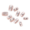 12 Sizes-24 Pcs Press On Nails SP137