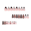 12 Sizes-24 Pcs Press On Nails JP4186