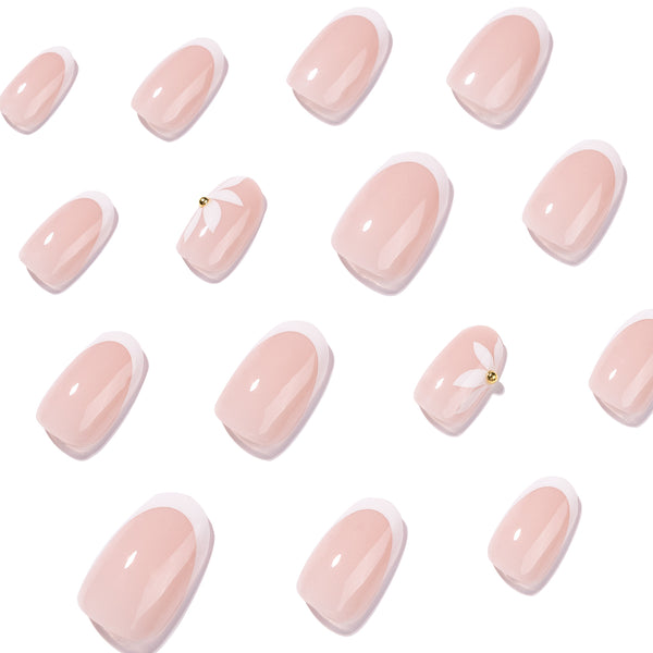 12 Sizes-24 Pcs Press On Nails JP4416