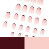 12 Sizes-24 Pcs Press On Nails JP4160