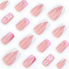 12 Sizes-24 Pcs Press On Nails JP3771