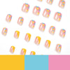 12 Sizes-24 Pcs Press On Nails JP1827