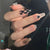 12 Sizes-24 Pcs Press On Nails Z182