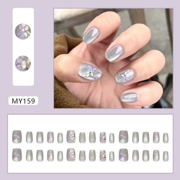 30 Pcs Press On Nails MY159