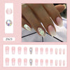 12 Sizes-24 Pcs Press On Nails Z623