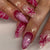 12 Sizes-24 Pcs Press On Nails W1747