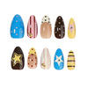 12 Sizes-24 Pcs Press On Nails JP4447