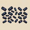12 Sizes-24 Pcs Press On Nails Y1565