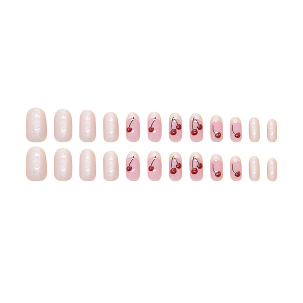 12 Sizes-24 Pcs Press On Nails W1712