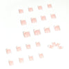 12 Sizes-24 Pcs Press On Nails JP1081