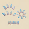12 Sizes-24 Pcs Press On Nails Y1588